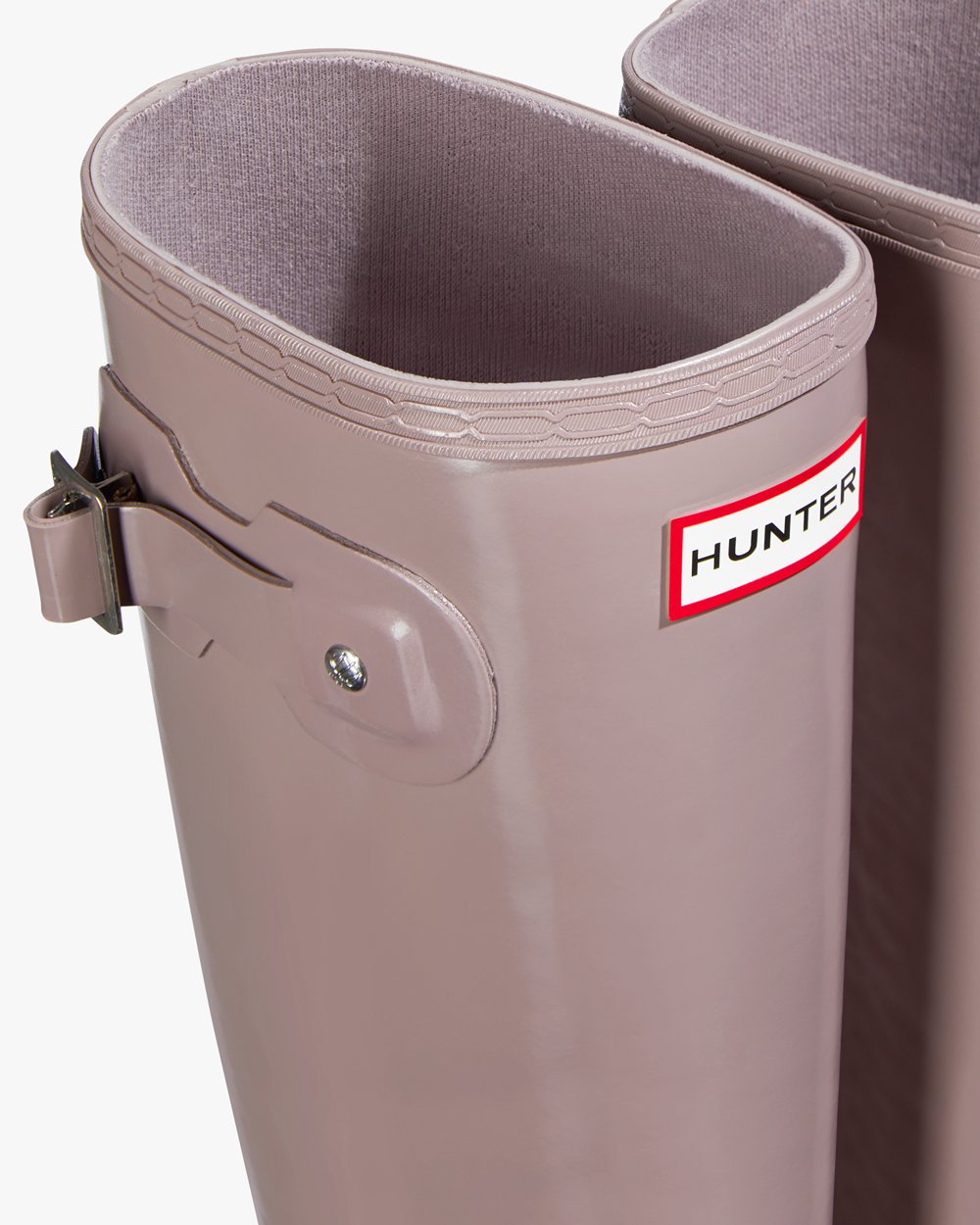 Galochas Altas Hunter Feminina Roxo - Original Tour Foldable Gloss - 87BCWSKTX